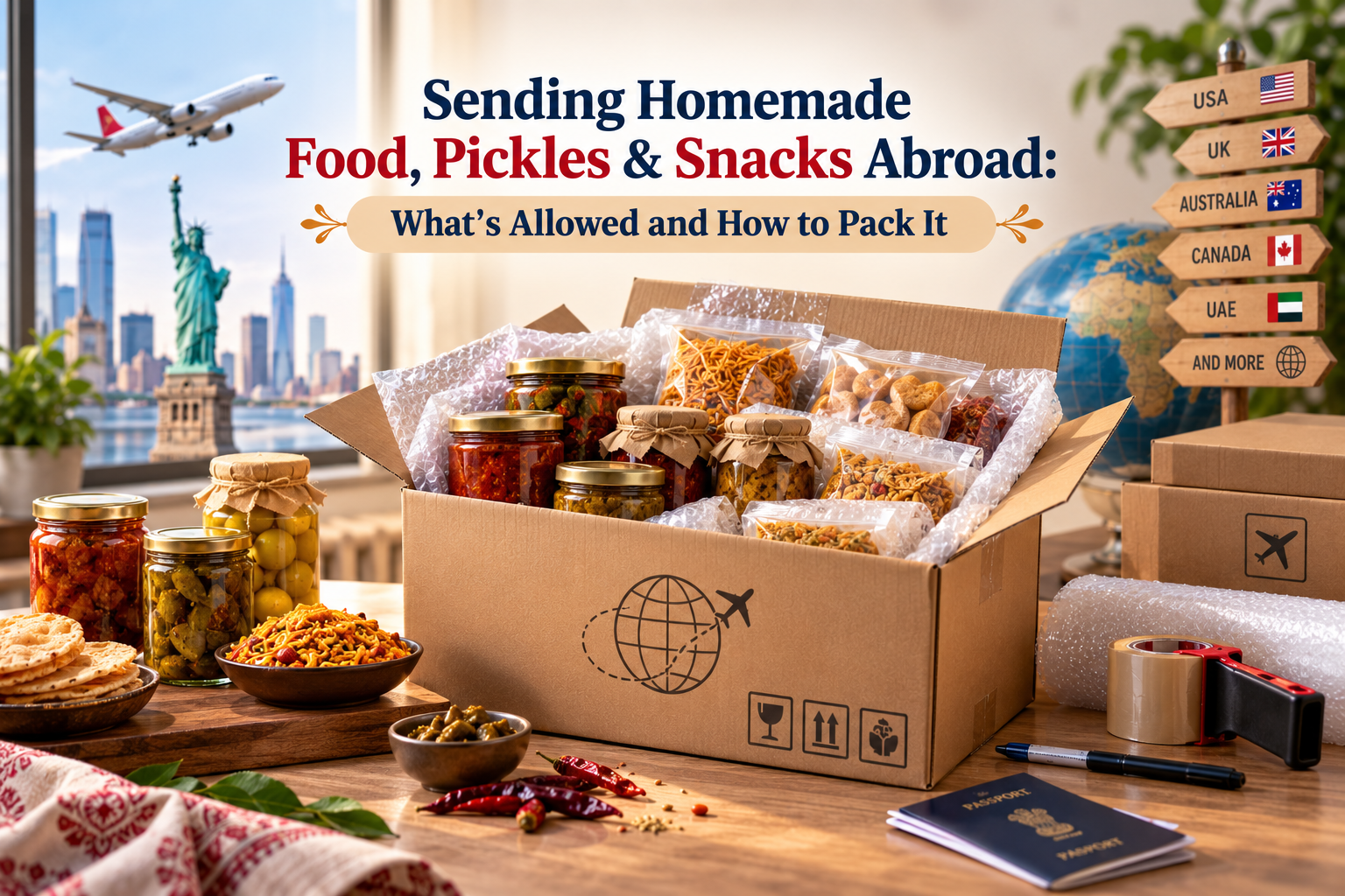 Sending Homemade Food, Pickles & Snacks Abroad: What's Allowed and How to Pack It_img